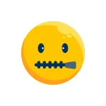 Emoticon Emotion Expression Face Silent Face SVG Icon
